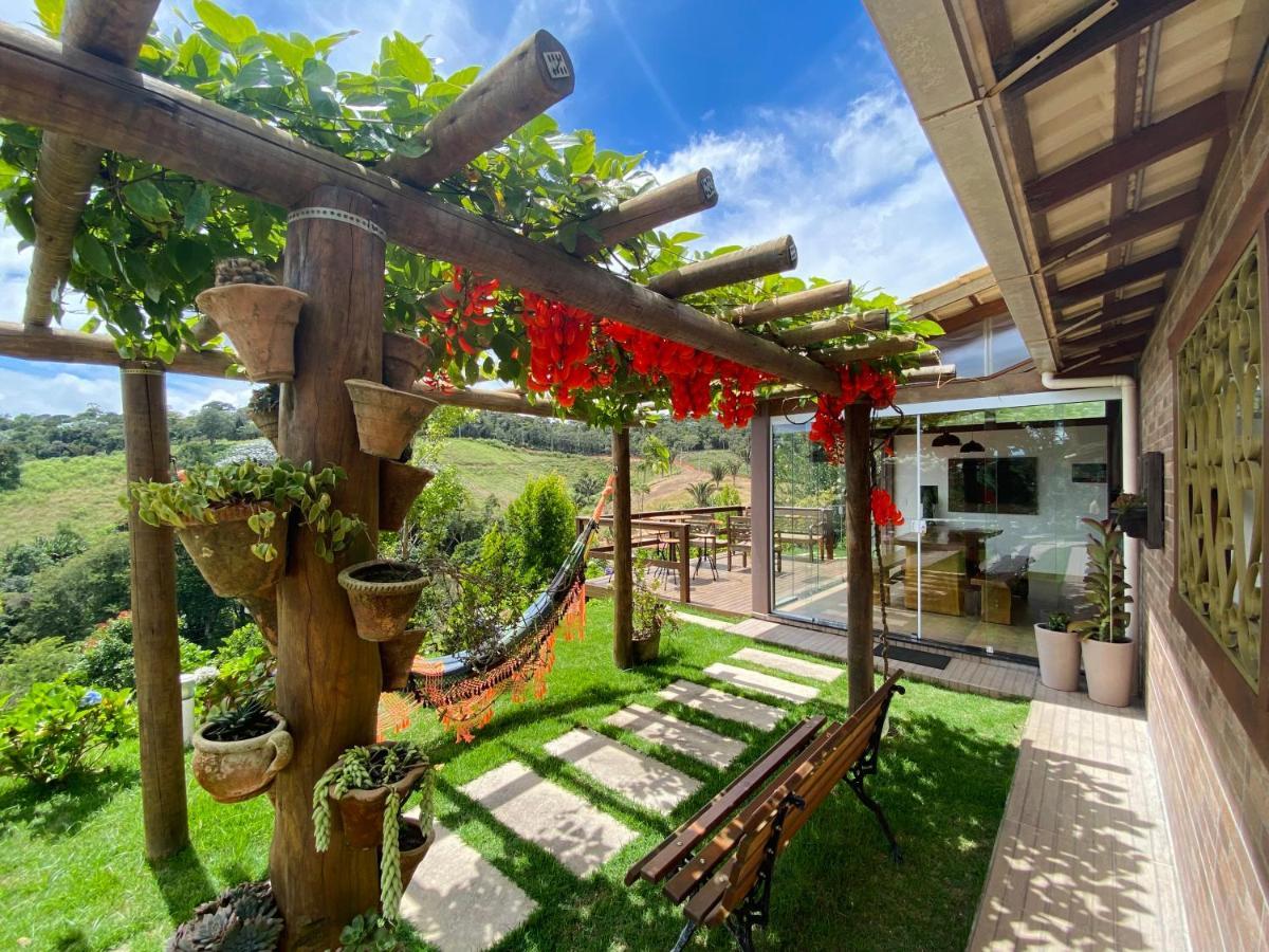 Casa de Campo no Caravaggio ao lado da Cervejaria Três Santas Santa Teresa (Espirito Santo) Exterior foto